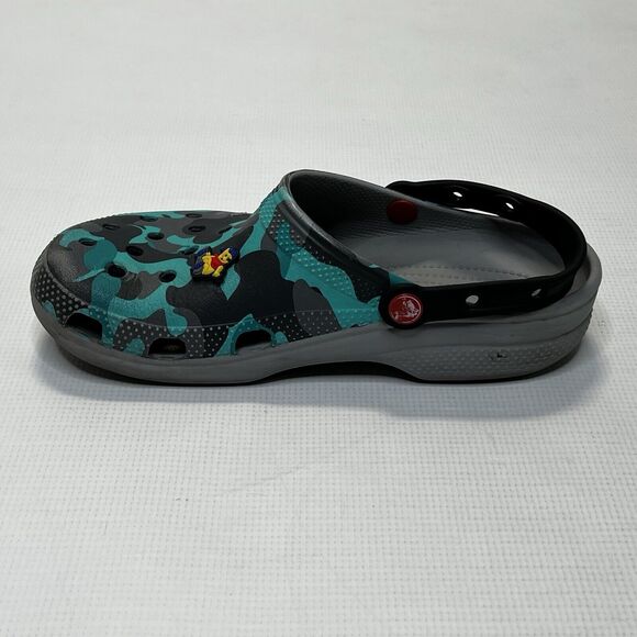 Disney Parks Star Wars Mandalorian Crocs Adult Womens 10 Mens Size 8 Camo Clogs - Picture 5 of 12